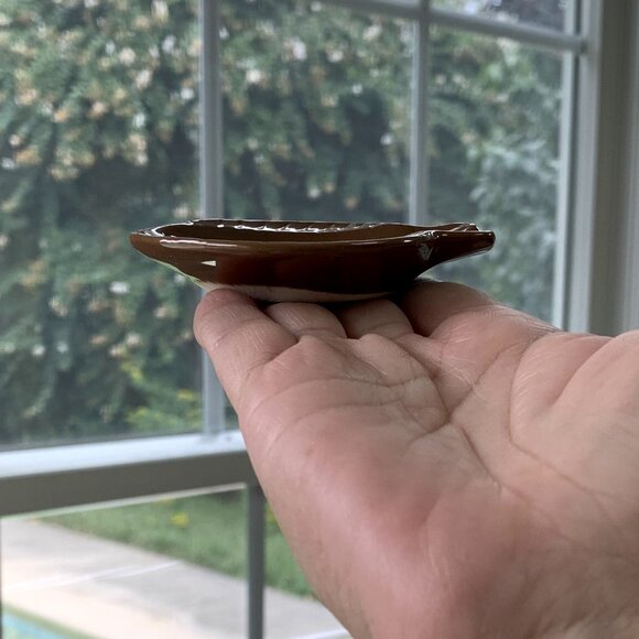 Vtg 5pc Ceramic Dipping Sauce Mini Trinket Dish Set - Picture 8 of 11